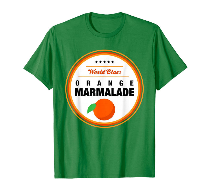 Matching Group Halloween Costume Orange Marmalade T-Shirt - Kelly Green