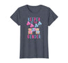 Gender Reveal Party Bear Designs Keeper of The Gender Reveal Party Gender Reveal Ideas T-Shirt - Heather Blue