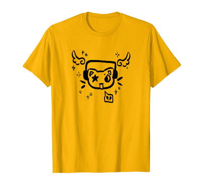 Y2K 90s Cat with Headphone Headset for Women Men Y2K 90s Cat with Headphone Headset T-Shirt