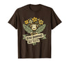 Mademark Send Bananas Not Texts Funny Monkey Design T-Shirt - Men - Brown