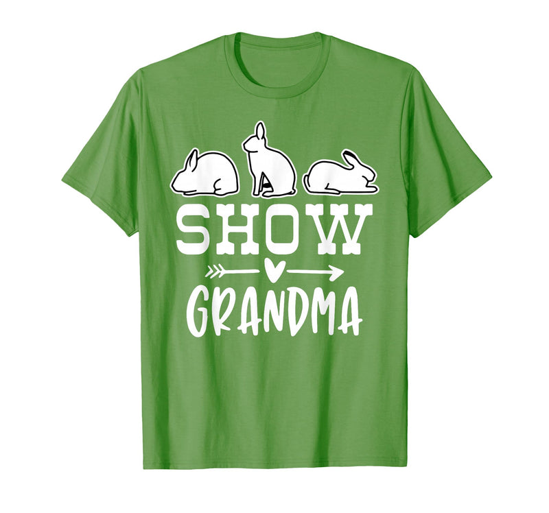 Show Rabbit Grandma T-Shirt in Grass Green