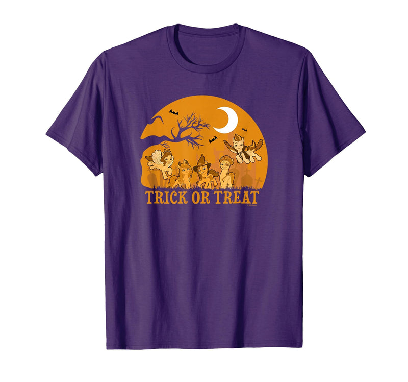 My Little Pony: A New Generation Halloween Tick Or Treat T-Shirt - Purple