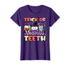 Halloween Shirts For Women Men Kids Boys Girls Halloween Dentist Trick Or Teeth Dental Costume Men Women T-Shirt - Purple