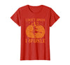 PDUS32 I Don't Spook I Sparkle Funny Halloween I Don't Spook I Sparkle Funny Halloween Girl Witch Pumpkin T-Shirt - Red