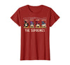 RBG Supremes Court cute gift THE SUPREMES Halloween Cute Woman Supreme Court Justices RBG T-Shirt - Cranberry Red