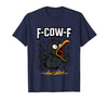 F COW F Crow F-Cow-F T-Shirt - Navy Blue