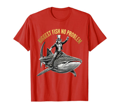 Whale Shark Biggest Fish No Problem Design T-Shirt
