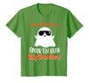 Halloween Pregnancy Announcements by HotW Big Brother Pregnancy Announcement Ghost Funny Boy Halloween T-Shirt - Grass Green