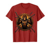 Mademark Monkey Breaking Chain Sobriety Freedom Graphic T-Shirt - Men - Cranberry Red