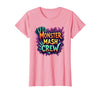 Mademark Halloween - Monsters & Creatures T-Shirt - Pink-monster Mash Crew