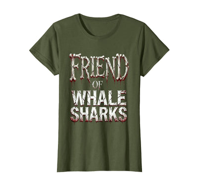 Friend of Whale Sharks Ocean Life Design T-Shirt