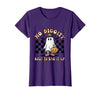 Halloween Pumkin Trick Or Treat Apparel No Diggity About to Bag It Up Trick Treat Candy Halloween T-Shirt - Purple