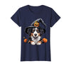 Australian Shepherd Dog Lover Halloween T-Shirts Australian Shepherd Lover - Australian Shepherd Halloween T-Shirt - Navy