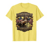 Mademark Horses Over Everything Equestrian Design T-Shirt - Men - Lemon Yellow