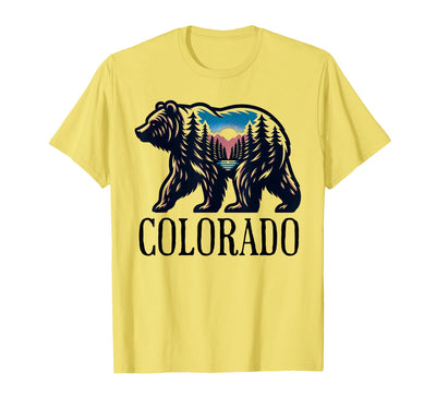 Colorado Mountain Bear Silhouette T-Shirt