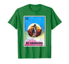 Cowboy Mexican Cards Mexican Bingo El Vaquero T-Shirt - Kelly Green