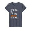 It's Me Hi I'm The Raisin Easy Halloween Lazy Halloween Costume It's Me Hi I'm The Raisin T-Shirt - Heather Blue