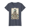 Marching Band Mom Tarot Card Skeleton Halloween Marching Band Mom Tarot Card Skeleton Mom Musical Instrument T-Shirt -