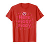 Mademark John Pork's Calling: Here Piggy Piggy Funny Pig Lover Gift T-Shirt - Red