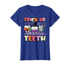 Halloween Shirts For Women Men Kids Boys Girls Halloween Dentist Trick Or Teeth Dental Costume Men Women T-Shirt - Royal Blue