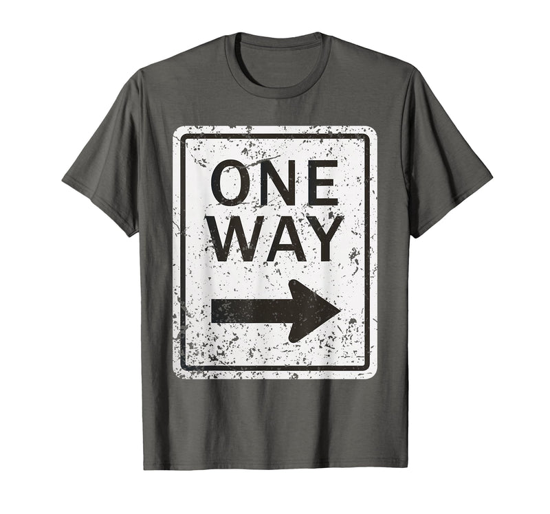 Funny Street Signs Matching Halloween Costumes Road Signs Funny Traffic Signs Shirt Halloween Costume Party T-Shirt -