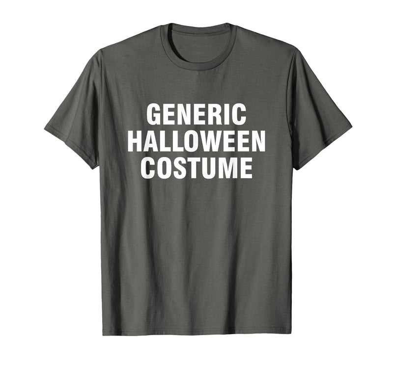 Generic Halloween Costume T-Shirt - Asphalt Grey