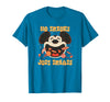 Disney Mickey Mouse Halloween Candy No Tricks Just Treats T-Shirt - Sapphire Blue