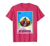 Cowboy Mexican Cards Mexican Bingo El Vaquero T-Shirt - Red Heather