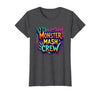 Mademark Halloween - Monsters & Creatures T-Shirt - Dark Heather Grey-monster Mash Crew