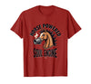 Mademark Horse Powered Soul Engine Equestrian Design T-Shirt - Men - Cranberry Red