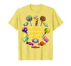 Funny Candy Lovers Gift Chocolate Candies Clothing Cool Candy for Boys Girls Kids Bar Lollipop Halloween Sweets T-Shirt -