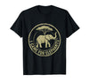 Mademark I Came For Elephants Safari Women Design T-Shirt - Men - Black