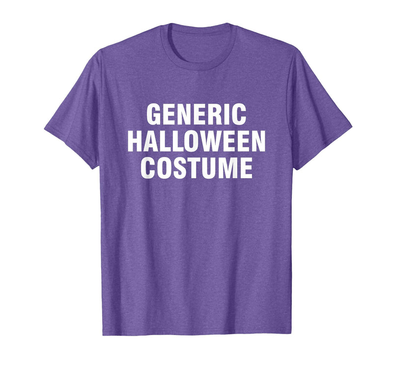 Generic Halloween Costume T-Shirt - Purple Heather