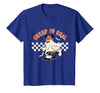 Halloween Creep it Real Vintage Ghost CKTEE2 Vintage Halloween Creep It Real Mouse Ghost Boy Fall Season T-Shirt - Royal Blue