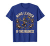 Mademark Ring Leader Of This Madness Circus Monkey Design T-Shirt - Men - Royal Blue