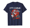 Terrifier Real Gut Buster Vintage Illustration Horror Movie T-Shirt - Navy Blue