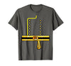 That Cool Costume Merch Store Confederate Soldier Costume Halloween Civil War Men Women T-Shirt - Asphalt Grey