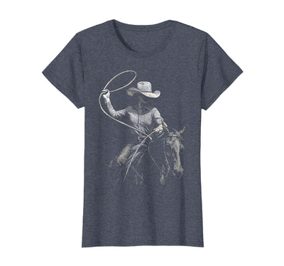 Cowgirl Western Rodeo Rodeo Cowgirl Western Horse T-Shirt