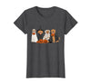 Golden Retriever Dog Ghost In Boo Sheet Women Men Funny Golden Retriever Dog Ghost in Boo Sheet Halloween T-Shirt - Dark