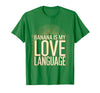 Mademark Banana Is My Love Language Monkey Design T-Shirt - Men - Kelly Green