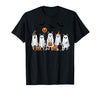 Spooky Dog Lovers Haunted Halloween Designs Halloween Ghost Dogs Pumpkin Candy Party Costume T-Shirt - Black