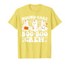 Wound Care Nurse Boo Boo Crew Halloween Wound Care Boo Boo Crew Nurse Funny Ghost Halloween Nurse T-Shirt - Lemon Yellow
