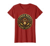 Mademark Monkey Jungle Rules Only Here Graphic Design T-Shirt - Women - Cranberry Red