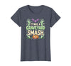 Mademark Halloween - Monsters & Creatures T-Shirt - Heather Blue-monster Mash Graveyard Smash