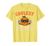 Halloween Shirts For Women Men Kids Boys Girls Halloween Coolest Pumpkin in Patch Costume Boys Kids Youth T-Shirt - Lemon