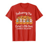 Spooky Nurse Halloween Labor and Delivery Gift Tee Delivering The Cutest Boos Labor & Delivery Halloween Nurse T-Shirt - Red
