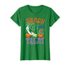 Trach or Treat ICU RN Halloween Nurse Tees Respiratory Therapist Trach or Treat ICU RN Halloween Nurse T-Shirt - Kelly Green
