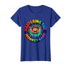 Mademark Mastering the Monkey Bars First Day of Kindergarten T-Shirt - Women - Royal Blue