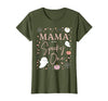 Spooky One First Birthday 1st Cute Pink Halloween Mama of The Spooky One Girl First Birthday Pink Halloween T-Shirt - Olive