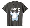 2 years old 2nd birthday Polar Bear Kids 2 Years Old 2 Birthday Polar Bears Boy Girl Polar Bear T-Shirt - Asphalt Grey